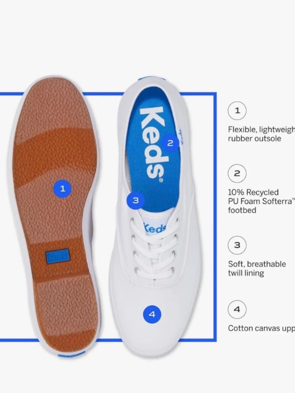 A224 Keds Women's Champion Seasonal Lace-Up Fashion Sneaker 7.5